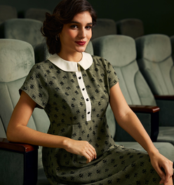 Pretty at the Pumpkin Patch Shirtwaist Dress