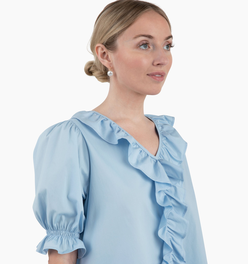 Pretty in Peace Top - Vintage Blue