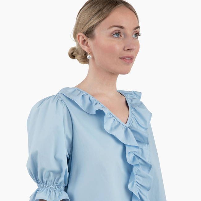Pretty in Peace Top - Vintage Blue-gallery-52247263445280