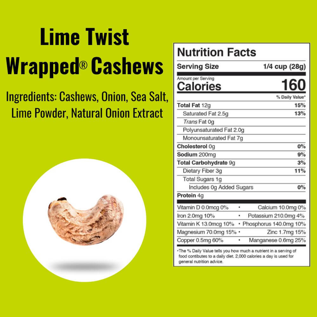 Keto Cashew Variety Pack | 6 Snack Packs-gallery-42398240506143