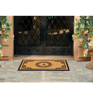 Artisans Geneva Monogrammed Doormat 24"X39"