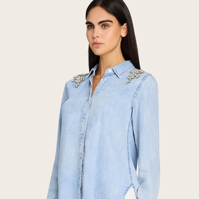 Mitchie Denim Shirt-gallery-43968289571066