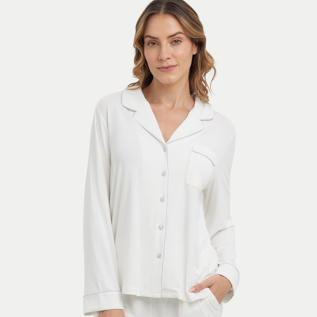 Long Sleeve Bamboo Pajama Set-gallery-41445329567984