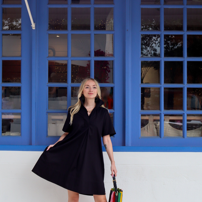 Weekender Short Dress - Midnight-gallery-50088380694816