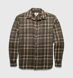 Brian Ombre Plaid Shirt - Green Combo