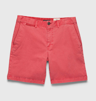 Andrew 7.5" Stretch Twill Short - Mineral Red