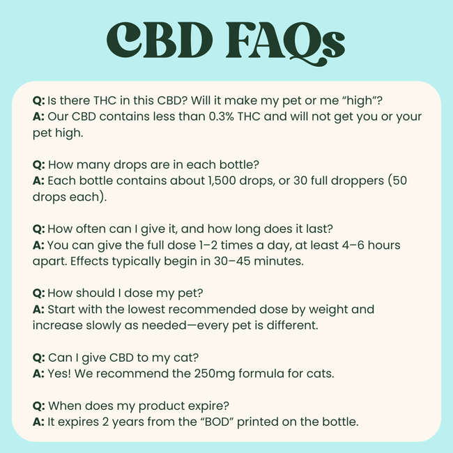 750mg CBD Oil | Calm + Comfort - for Pets-gallery-35118022033617