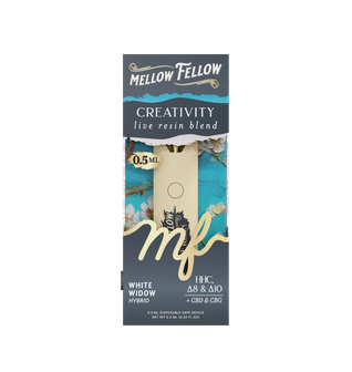 Creativity Blend 0.5ml Live Resin Disposable Vape - White Widow (Hybrid)