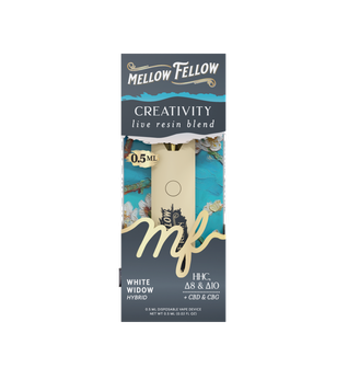 Creativity Blend 0.5ml Live Resin Disposable Vape - White Widow (Hybrid)