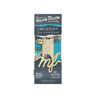 Creativity Blend 0.5ml Live Resin Disposable Vape - White Widow (Hybrid)