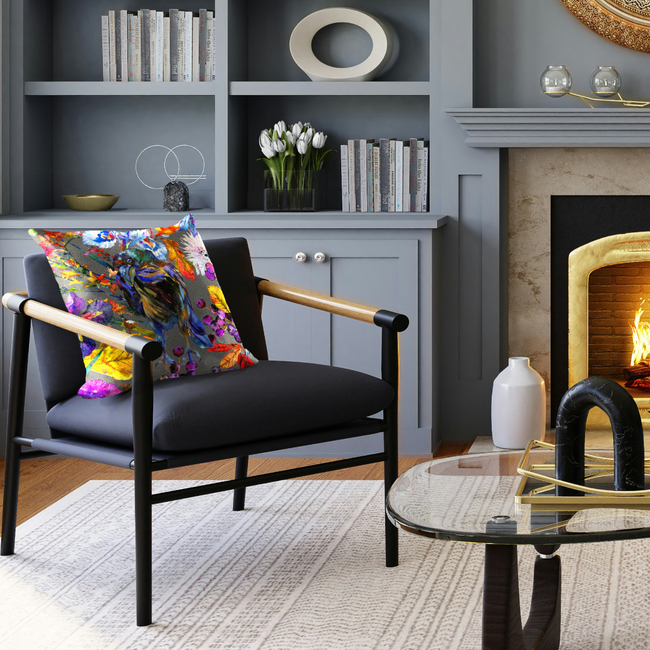 Ravenswood Mystery Left Facing Bird Pillow-gallery-32083253493873