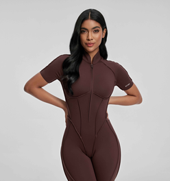 Closed-Back Shorts Catsuit
