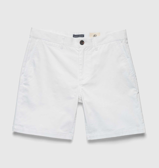 Andrew 7.5" Stretch Twill Short - Brilliant White
