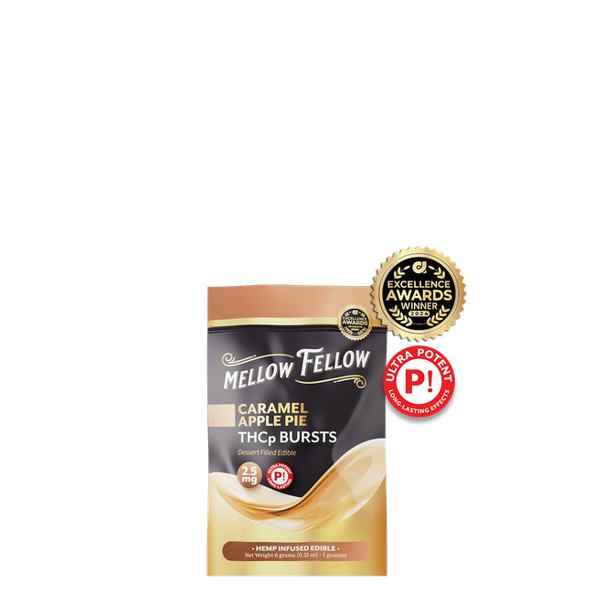 THCp Bursts Edibles - Caramel Apple Pie - 2.5mg-gallery-37092932157646