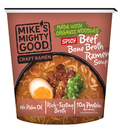 Spicy Beef Bone Broth Flavor Ramen Noodle Soup Cup