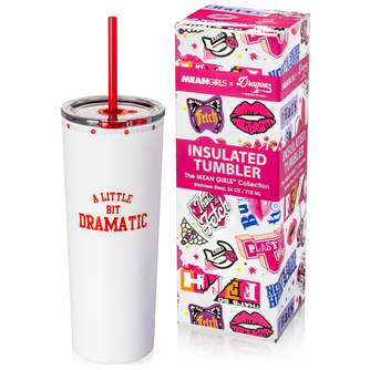 MEAN GIRLS A LITTLE BIT DRAMATIC TUMBLER - 24 OZ