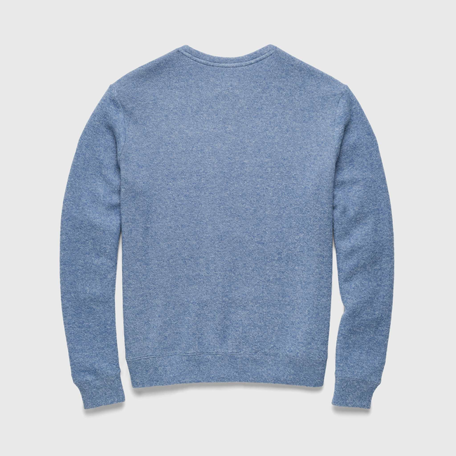 Butch Cashmist Crewneck - Blue Heather-gallery-44025212633346