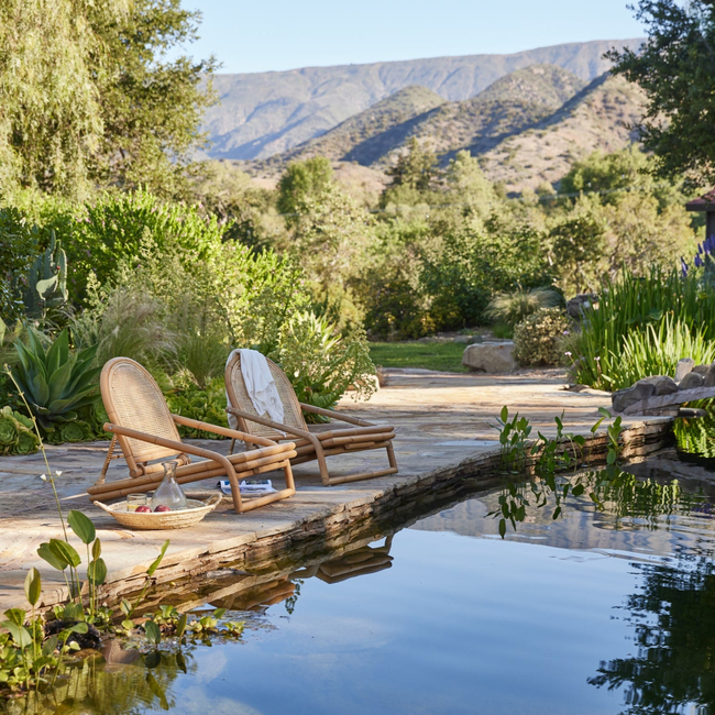 Montauk Folding Rattan Chair-gallery-54036506018162