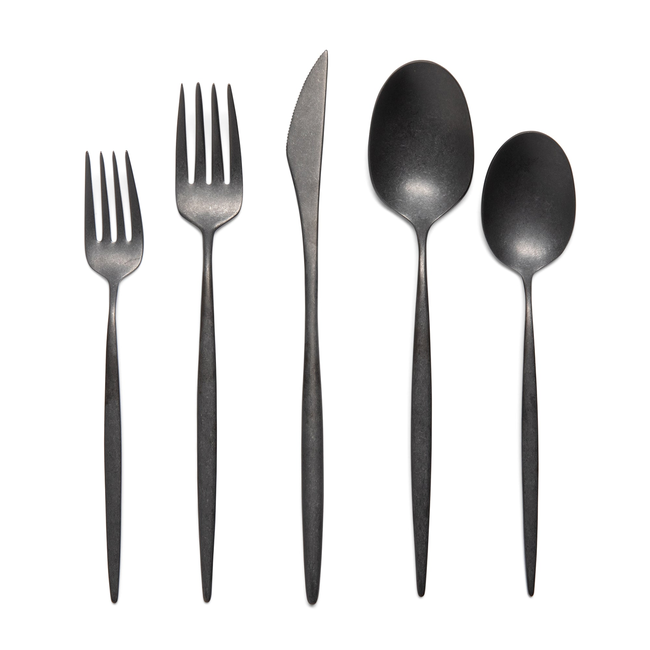 Vintage Stainless Steel Flatware Set (20-Piece Set, 4 Place Settings)-gallery-53882601275764