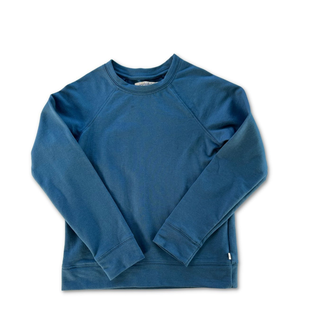 Stevie Raglan Sweatshirt - Peacock Blue