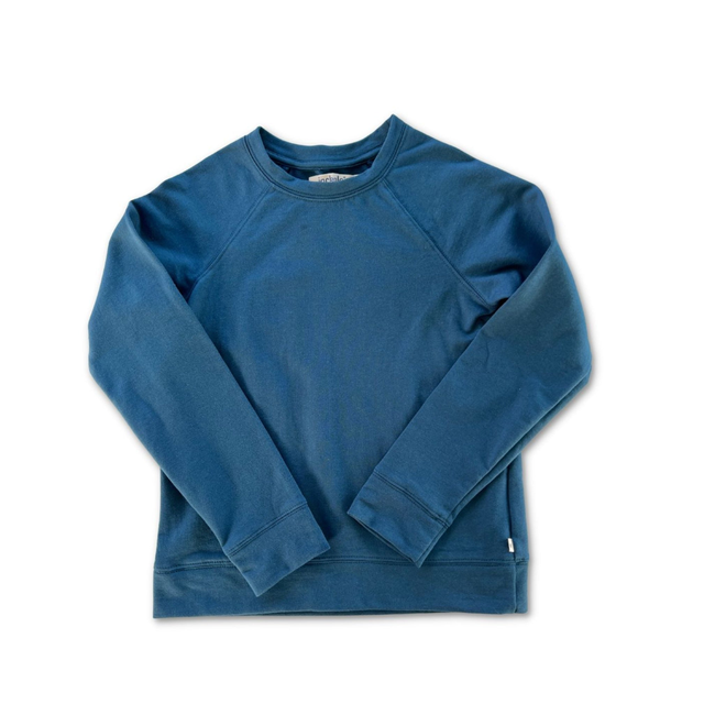 Stevie Raglan Sweatshirt - Peacock Blue-gallery-49104929587499