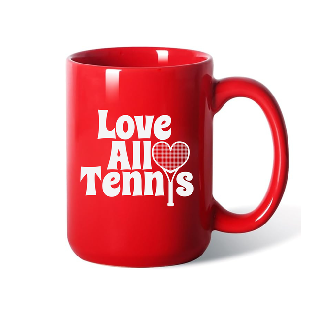 Love All Tennis Red Logo Mug-gallery-40837059903569