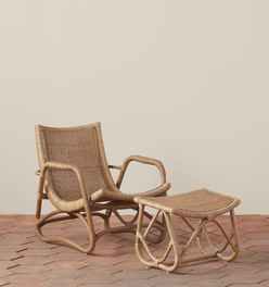 Bodega Wicker Lounge Chair