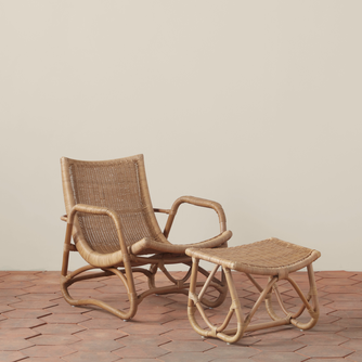 Bodega Wicker Lounge Chair