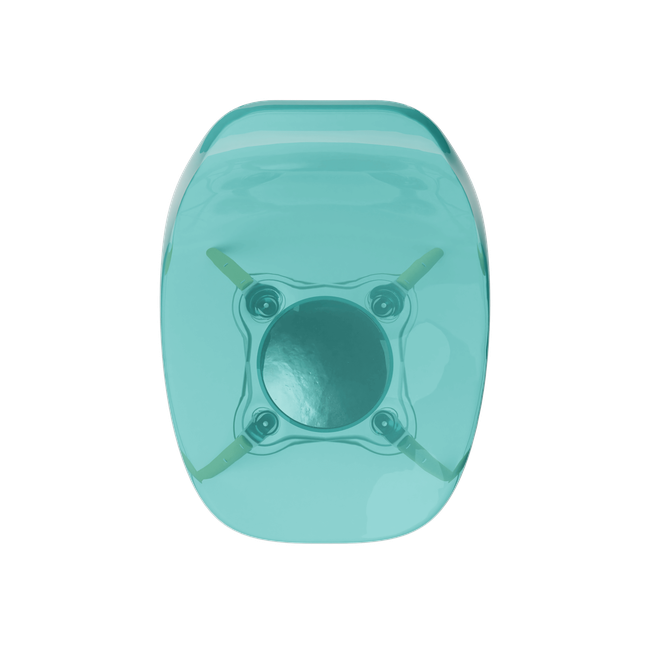 Clear Seafoam MicroShell Chair™-gallery-47786856874270