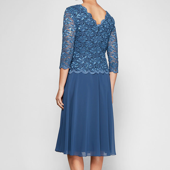 Bella Sequin Lace Dress-gallery-42531740877056