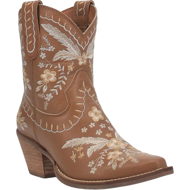 Dingo Primrose - Womens Ankle Cowgirl Boots-gallery-46122467950898