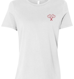 Women’s Love All Tennis Logo Relaxed Jersey Tee