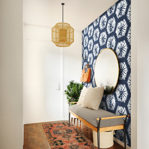 Peel and Stick Wallpaper - Shibori / Indigo-gallery-30072716394609