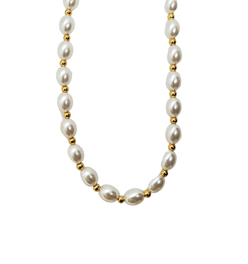 Eden Pearl Gold Necklace