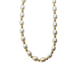 Eden Pearl Gold Necklace