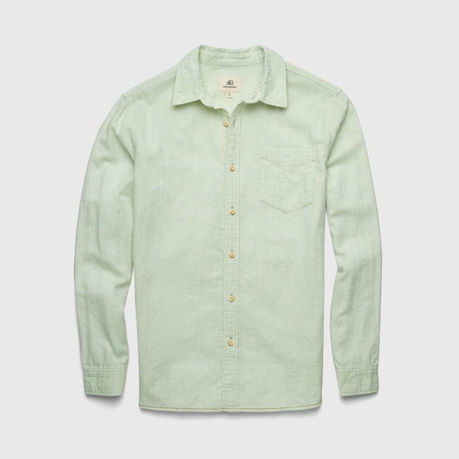 Brian Slub Shirt - Seacrest Green-gallery-42413880017154