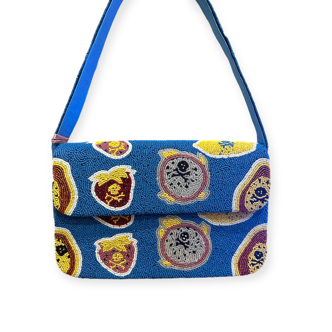 Fruit of the Poisonous Tree Beaded Shoulder Bag-gallery-32517480677442