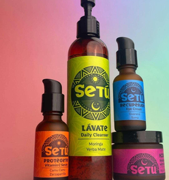 Setú® Complete Set with Cleanser, Vitamin C, Moisturizer, and Eye Cream
