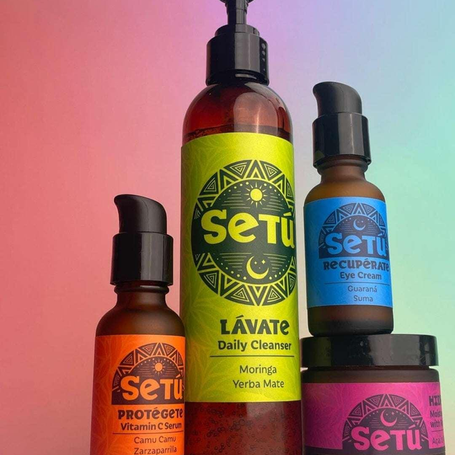 Setú® Complete Set with Cleanser, Vitamin C, Moisturizer, and Eye Cream-gallery-63270806323487