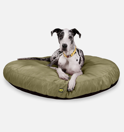 Tough Ripstop™ Round Pillow Dog Bed