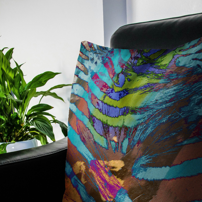 African Paint | Luxe Velvet Pillow-gallery-32997828624497