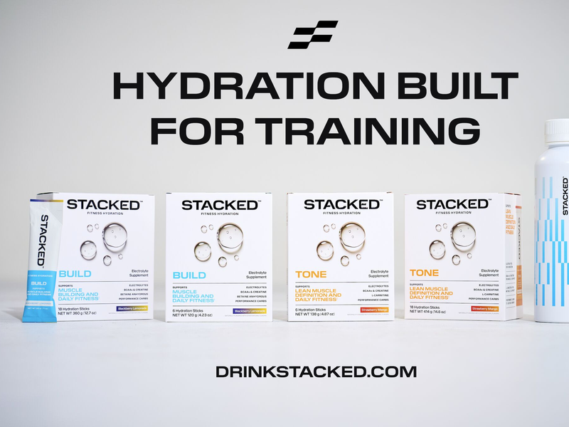 Stacked Fitness Hydration Launches to Redefine What Hydration Can Be for People Who Train