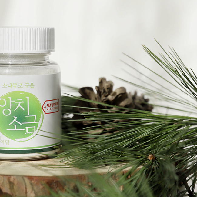 [Wooidang] Pure Refined Salt for Brushing Teeth * 2pk-gallery-58448054518050