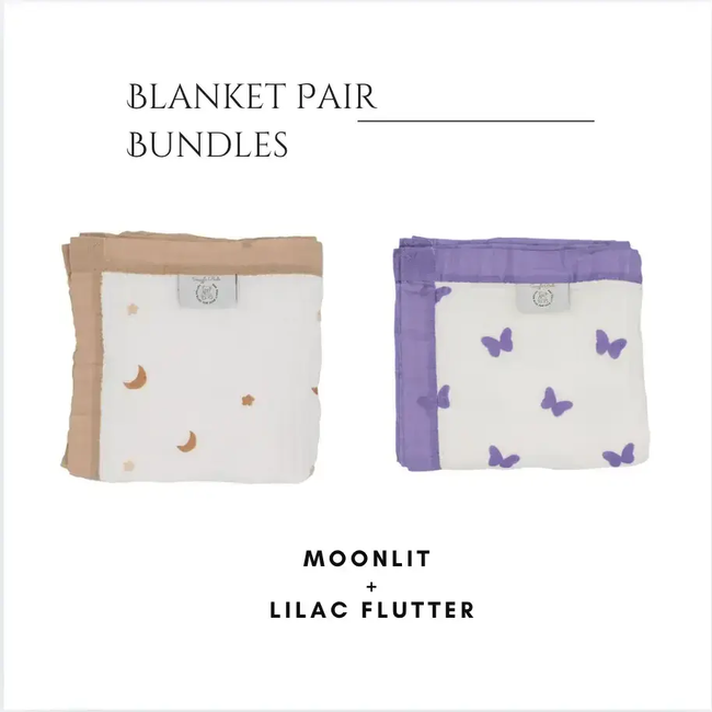 Moonlit + Lilac Flutter Blanket Bundle-gallery-47176068825321