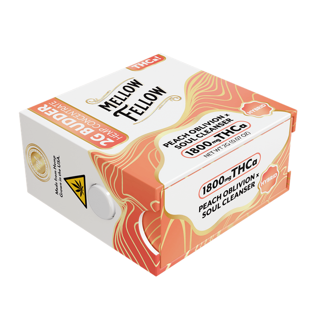 THCa 2g Budder Jar - Peach Oblivion x Soul Cleanser (Hybrid)-gallery-37435770405070