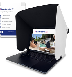 SunShader Pro 5 - Laptop Sun Shade for Working Outside