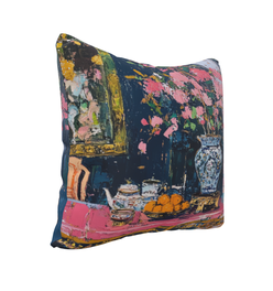 Tea & Tangerines – Luxury Outdoor Pillow by SmithHönig