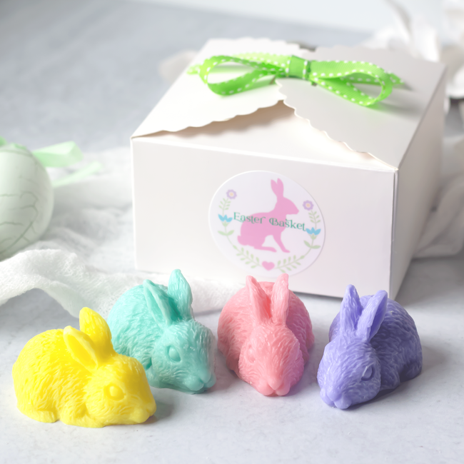 Easter Bunnies Scented Wax Melts Bundle Gift Box-gallery-30997195980870