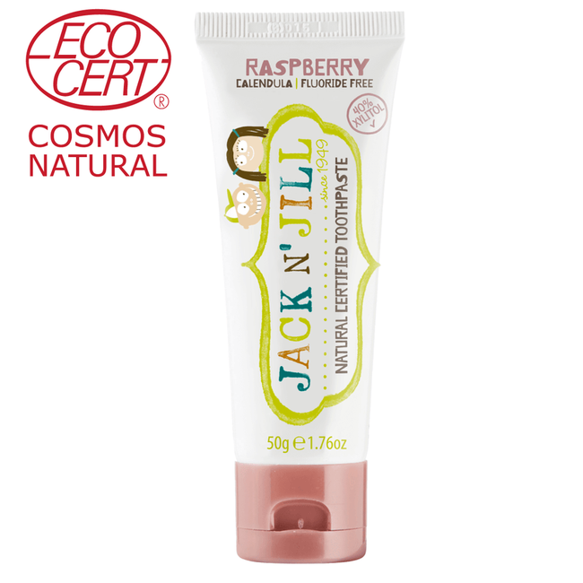 Natural Certified Toothpaste Raspberry 50g-gallery-0