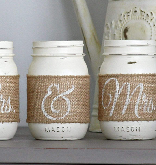 Mrs. & Mrs. Wedding Decor | Bridal Shower Decor | Same Sex Table Centerpieces